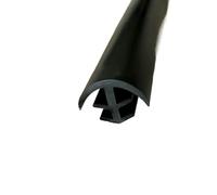 Guarnizione in gomma, Striscia di tenuta solare in EPDM for pannelli solari varie dimensioni e lunghezza 3,0 o 1 m(30x16mm T,3.0m)