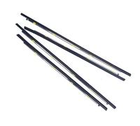 Guarnizione in gomma Striscia Sigillata Per Finestrini Laterali In Vetro Per Auto 4 Pezzi Per CRV 2002-2016 2017 2018 2019 2020 2021 2022 Auto Guarnizione Finestr(For 2017-2022)