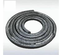 Guarnizione in grafite 3x3 4x4 6x6 8x8 10x10 12x12mm Vergella in grafite espansa morbida flessibile resistente all'usura resistente al calore-Nero-4x4.0mm-3.0m