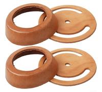 Guarnizione in pelle, pompa da pozzo a pressione manuale valvola inferiore Coppa in pelle, guarnizione pompa pozzo, per n. 2 pompe bollitore, manicotto pistone
