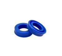 Guarnizione in poliuretano blu for cilindro idraulico, stelo e albero, manicotto a U universale, diametro interno 8 mm-25 mm(8x16x6)