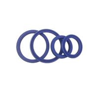 Guarnizione in PU blu UN ID 22mm~25mm OD 28mm~50mm - Affidabile for alberi motore di automobili/pompe agricole | A prova di perdite(22x28x6mm x5pcs)