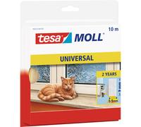 TESA 05412 WS - Guarnizione in schiuma tesamoll® Universale, 10 m, bianca