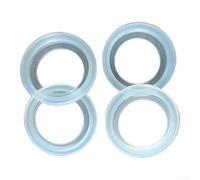 Guarnizione in silicone di ricambio per macchina da caffè, 51 mm, set da 4 pezzi, resistenti al calore, protezione dalle perdite, per macchine da espresso, portafiltro, dimensioni standard