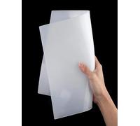 Guarnizione in silicone, foglio di gomma siliconica ad alta temperatura, non facile da deformare, buona flessibilità, for cucina, industria (600x1200x12 mm)