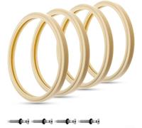 Guarnizione in silicone per anello per luce da piscina per 79101600Z e viti per sistemi AMERLITE, essenziale per la manutenzione dell'illuminazione subacquea (4 caricate + 4 viti)