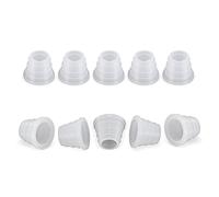 Guarnizione in Silicone per Braciere Narghilè - Kitosun Accessorio per Narghilè Buono per Braciere di Pietra Argilla Ceramica Sigillanti 100% Silicone Naturale Spesso Durevole Antiscivolo 10 Unità