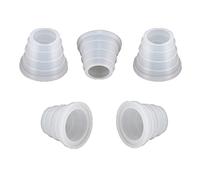 Guarnizione in Silicone per Braciere Narghilè - Kitosun Accessorio per Narghilè Buono per Braciere di Pietra Argilla Ceramica Sigillanti 100% Silicone Naturale Spesso Durevole Antiscivolo 5 Unità