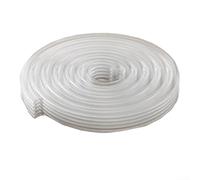 Guarnizione in silicone per porta, per eliminare le correnti d'aria e per tutte le stagioni, protezione dalle intemperie per casa, ufficio e appartamento, trasparente