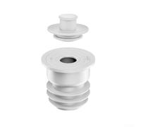 Guarnizione in silicone per tubi di scarico per lavatrice e mocio, con funzione deodorante, adatta a tubi fognari di diametro interno 35 75 mm (35-40 mm)
