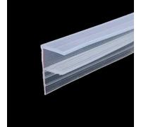 Guarnizione in vetro per porta doccia senza telaio, finestra, balcone, 5M F/U/H/A, spessore della striscia di tenuta in silicone del deflettore del vento-F-8mm-5M