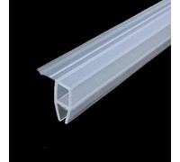 Guarnizione in vetro per porta doccia senza telaio, finestra, balcone, 5M F/U/H/A, spessore della striscia di tenuta in silicone del deflettore del vento-A-6mm-5M