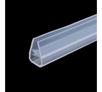 Guarnizione in vetro per porta doccia senza telaio, finestra, balcone, 5M F/U/H/A, spessore della striscia di tenuta in silicone del deflettore del vento-U-8mm-5M