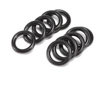 Guarnizione industriale O-ring, 10 pezzi di guarnizione in gomma nera NBR tipo O, diametro del filo 1,8 mm, in for olio, interno 34 a 42, rondelle tenuta idrauliche rotonde(35mm ID 38.6mm OD)