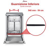 Guarnizione Inferiore 54 cm IDL60 LSV6 LVTI Per Lavastoviglie Ariston Hotpoint