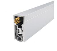 Guarnizione inferiore della porta automatica nascosta in alluminio | Argento bianco, dimensioni multiple, scenario di utilizzo: hotel, camera da letto, studio, ufficio(Recessed-3,44*21*1000mm)
