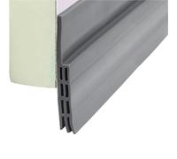 Guarnizione Inferiore For Porta, In Gomma Siliconica, Antivento, Autoadesiva, Paraspifferi Sottoporta, For Finestre(Gray 1M,2pcs)