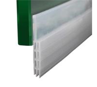 Guarnizione Inferiore For Porta, In Gomma Siliconica, Antivento, Autoadesiva, Paraspifferi Sottoporta, Guarnizione For Finestre(Transparent 1M,2pcs)
