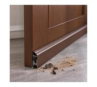 Guarnizione Inferiore Marrone Per Porta A Ribalta Automatica | Non È Necessaria Alcuna Scanalatura Per La Pulizia Della Porta, Facile Da Usare Per Gli Inquilini(1pcs-L open,L 32"/82cm)