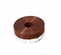Guarnizione inferiore per porta da 5 m, guarnizione in gomma per finestre, antivento, antipolvere, autoadesiva, nastro sigillante per parabrezza, marrone, 25 mm, 5 metri