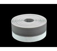 Guarnizione inferiore per porta, guarnizione in gomma per finestre, guarnizione antivento, antipolvere, autoadesiva, nastro sigillante per parabrezza, grigio, 35 mm, 5 m