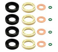 Guarnizione Iniettore 1.6 hdi Kit Guarnizioni Iniettori, Kit Guarnizioni Toriche Iniettore Carburante, Guarnizioni Iniettore Per Condizioni Alta Temperatura E Pressione, Compatibile con Berlingo C2 C3