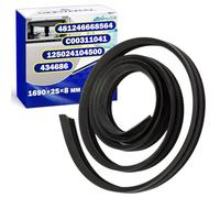 Guarnizione Lavastoviglie per Porta 1690 mm con Codice Originale 481246668564 C00311041 per Whirlpool per Bauknecht per Indesit - Garanzia di 10 Anni - MONTERAL