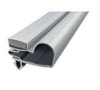 Guarnizione magnetica profilo grande H - 2000 mm con nastro magnetico - Colore: grigio scuro (guarnizione per frigorifero)