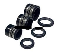 Guarnizione meccanica dell'albero, Tenute meccaniche a soffietto in elastomero J-Crane tipo 2100-2-50 TJ-0500 T2102-50 d7-70mm(Fkm Sic Sic)