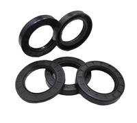Guarnizione NBR, 20 mm x 25 mm x 8 mm, paraolio scheletrato TC nero, 10 pezzi