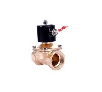 Guarnizione NBR a 2 vie for acqua con elettrovalvola normalmente chiusa da 3/4"NPT 24V for pressione zero(BSP-24VDC)