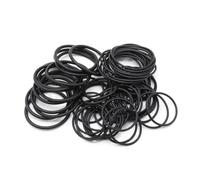 Guarnizione O-ring da 50 pezzi, spessore CS 1,5 mm, diametro esterno 5~90 mm, distanziale in gomma nitrile butadiene, resistente all'olio, forma rotonda, nera(OD 16MM ID 13MM_CS 1.5MM)