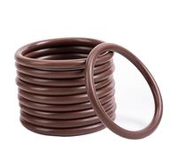 Guarnizione O-ring FKM marrone 45mm x 35mm x 5mm, 45mm OD, 35mm ID, 5mm Larghezza Guarnizioni di tenuta O-Ring, Pacchetto di 10