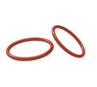Guarnizione O-ring impermeabile e isolata in silicone rosso VMQ(ID31.5xCS1.8-20pcs)