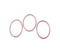 Guarnizione O-ring in gomma, 35mm di diametro esterno 27mm di diametro interno 4mm di larghezza, guarnizione VMQ, rossa, 30 Pcs