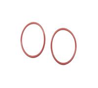 Guarnizione O-ring in gomma, 70.3mm di diametro esterno 65mm di diametro interno 2.65mm di larghezza, guarnizione VMQ, rossa, 30 Pcs