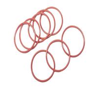 Guarnizione O-ring in gomma, 92mm di diametro esterno 88.2mm di diametro interno 1.9mm di larghezza, guarnizione VMQ, rossa, 30 Pcs