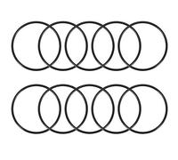 Guarnizione O-ring in gomma nitrile, diametro interno 80 mm, diametro esterno 87 mm, larghezza 3,5 mm, guarnizione rotonda 10 pezzi