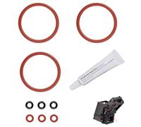 Guarnizione O-Ring Kit di manutenzione per gruppo di erogazione, raccordo compatibile con Siemens EQ5 EQ6 EQ7 EQ8 Bosch VeroBar Selection Aroma & Gaggenau | 6 g tubo di grasso in silicone