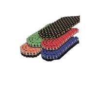 Guarnizione O-ring Mrrangt 428 520 525 120L 136L catena, compatibile con moto universale Honda Yamaha Kawasaki Suzuki ATV Dirt Bike Off Road(428-136L RED)