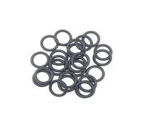Guarnizione O-ring nera da 50 pezzi CS 1,2 mm ID1~26 NBR Gomma nitrilica for automobili Tipo rotondo Rondella di tenuta resistente alla corrosione e all'olio(ID 2.8mm CS 1.2mm)