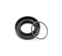Guarnizione olio NBR da 2/5 pezzi, ID 17 mm, guarnizione olio NBR TC-17 * 25/27/28/30/32/35/40/45/47 * 5/7/8/10 mm, guarnizione olio a doppio labbro for albero in gomma(5pcs,17x25x5mm)