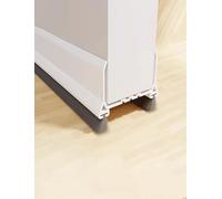 Guarnizione paraspifferi per la parte inferiore de Guarnizione inferiore porta paraspifferi tripla multicolore 96 cm(Milk)