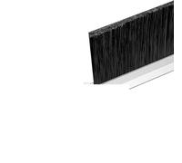 Guarnizione paraspifferi per la parte inferiore de Spazzola in lega di alluminio Spazzola for spazzare il fondo della porta Altezza 10-300 mm 1/2/5 pz(1 Pc,Brush height 60MM)