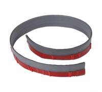 Guarnizione paraspifferi per porta, 100 cm, in silicone, per fessure da 0 a 3 cm, a risparmio energetico, per fermare vento, polvere, colore grigio