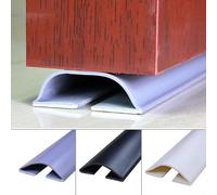 Guarnizione paraspifferi per porte con design flessibile per controllo del suono e della temperatura (grigio)