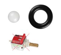 Gaggia Bosch König Rotel Nespresso Pompe Ulka Guarnizione + Sfera HF EP5 EX5
