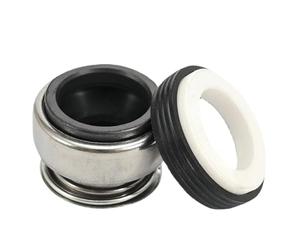 Guarnizione per albero con anello in ceramica e ca Tenuta meccanica a molla elicoidale singola for pompa acqua di circolazione 8-40mm(8mm d7-22mm)