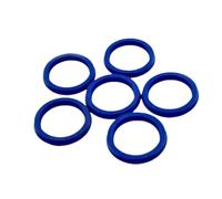 Guarnizione per albero radiale UN 130mm ID 150mm OD 16mm Larghezza, 10 PcsGuarnizione in PU per cuscinetti industriali Pompe per alberi Pistone Cilindro, blu, 130x150x16mm