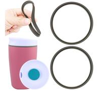 Guarnizione per Bicchiere da Caffè per Owala Smoothsip 12 oz/20 oz,Guarnizione Tazza Termica da Caffè Anello di Tenuta Silicone Rubber Seal Replacement for Owala Sliding CoffeeTumbler 12OZ 02A